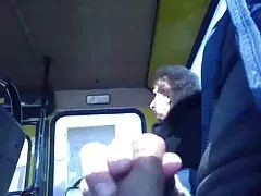 Impressive cumshot under water!