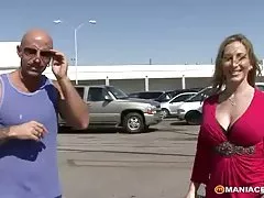 The guy came to the fortune teller and fucked her