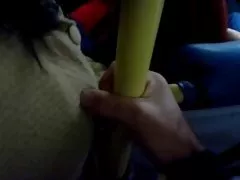 The girl will fuck the porn machine