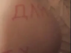 Girl loves big dildos