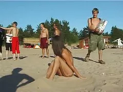 Delicious muffin girl looks cute and sexy