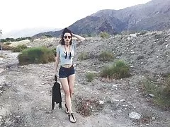 Tranny jerks off