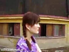 Waitresses work the offense to the director of pussies